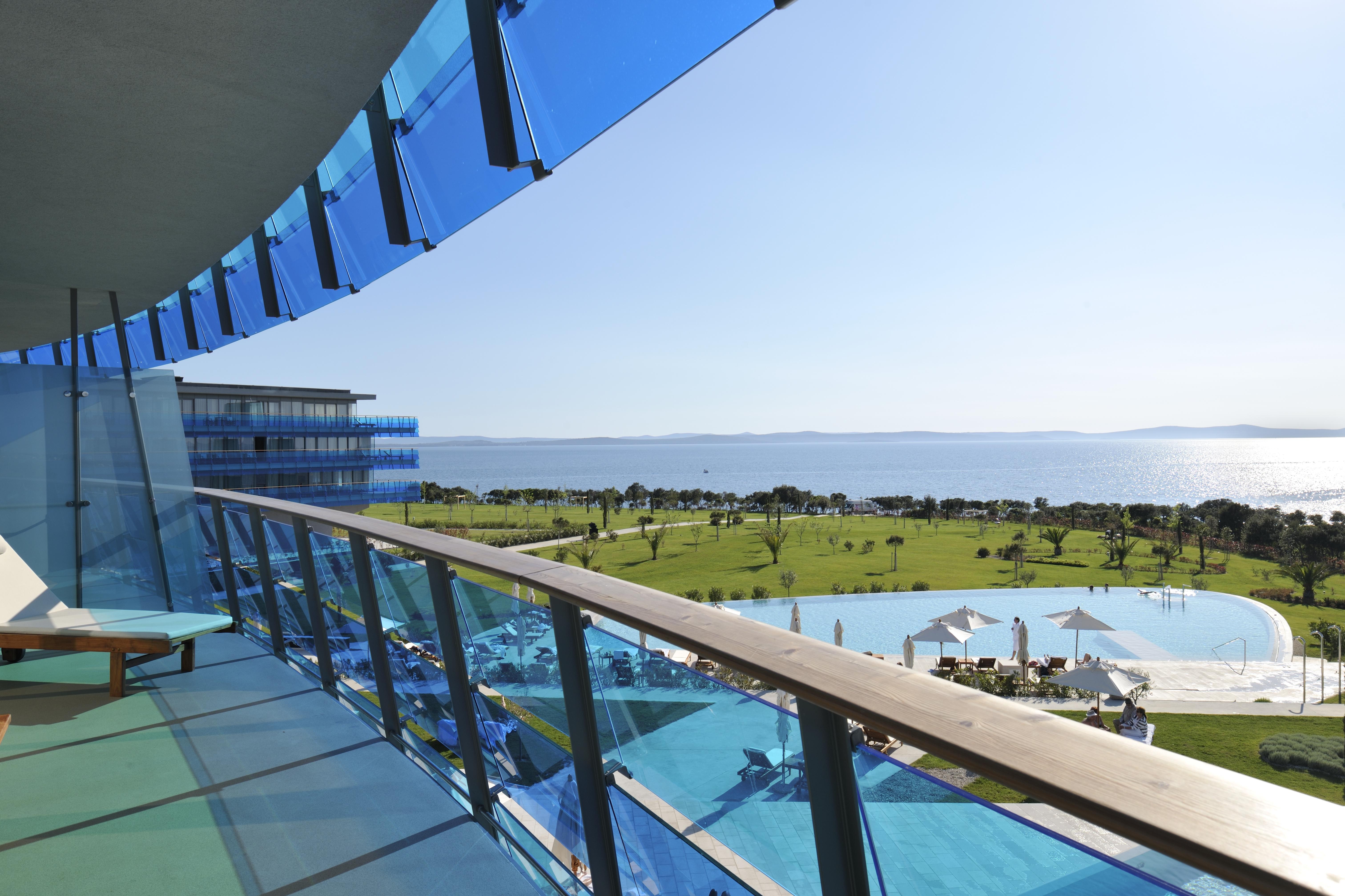 Falkensteiner Hotel & Spa Iadera Petrcane Eksteriør billede View from the hotel